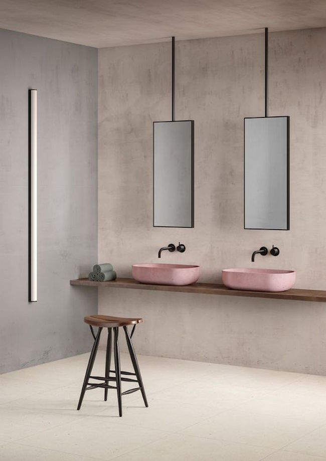 Effetto cemento pareti: tendenza design www ... Muro effetto cemento