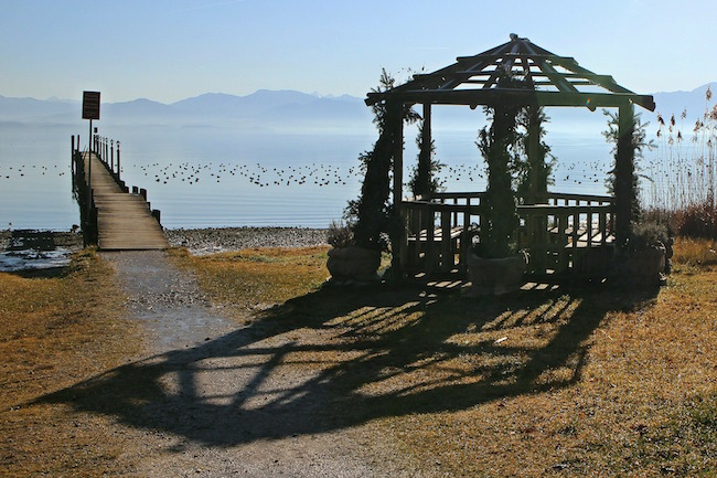 Installazione di un gazebo