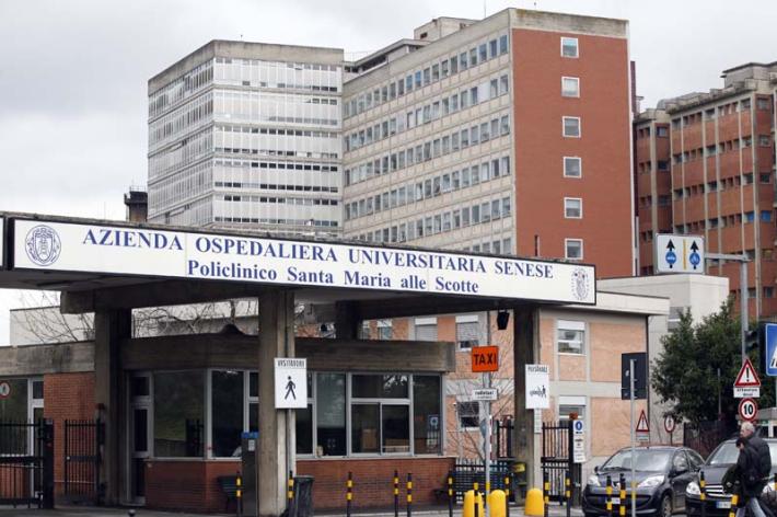 Policlinico di Siena, i lavori si svolgono con l’edilizia acrobatica