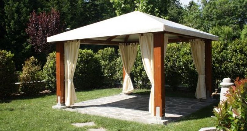 installazione di un gazebo