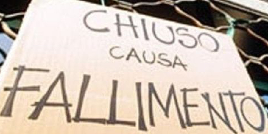 Fallimenti in calo in Italia, edilizia in ripresa